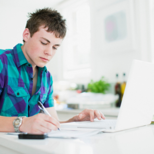 Computer Male Student